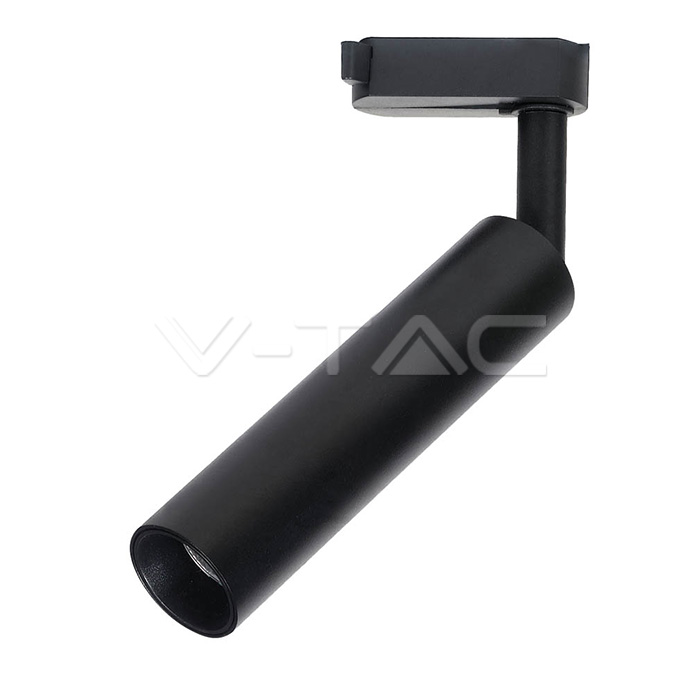 ¬[VZ720] FOCO DE CARRIL LED 15W CHIP SAMSUNG CUERPO NEGRO 4000K