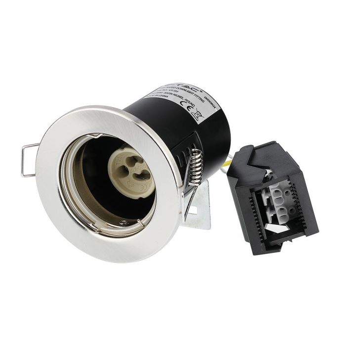 ¬[VZ7360] ARO EMPOTRABLE PARA GU10 NIQUEL SATINADO IP20