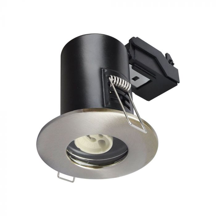 ¬[VZ7366] ARO EMPOTRABLE PARA GU10 NIQUEL SATINADO IP65