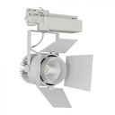 ¬[VZ738] FOCO DE CARRIL LED 33W CHIP SAMSUNG CUERPO BLANCO 4000K