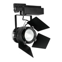 ¬[VZ746] FOCO DE CARRIL LED 33W CHIP SAMSUNG CUERPO NEGRO 5000K