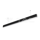 ¬[VZ748] LUMINARIAS COLGANTES LINEALES LED 40W CHIP SAMSUNG CUERPO NEGRO 4000K