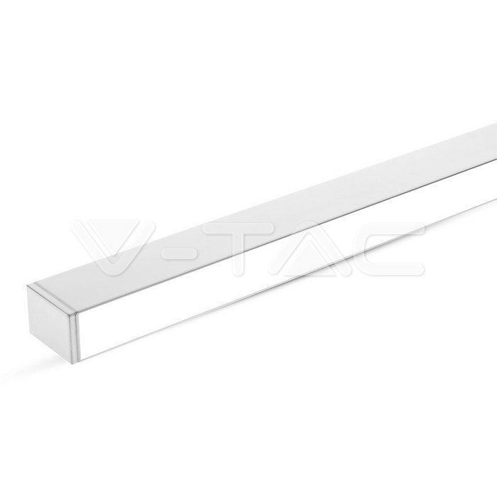 ¬[VZ754] LUMINARIAS COLGANTES LINEALES 60W LED CHIP SAMSUNG CUERPO BLANCO 4000K