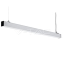 ¬[VZ766] LUMINARIAS LINEALES PARA MONTAJE SUSPENDIDO 40W LED CHIP SAMSUNG CUERPO BLANCO 4000K