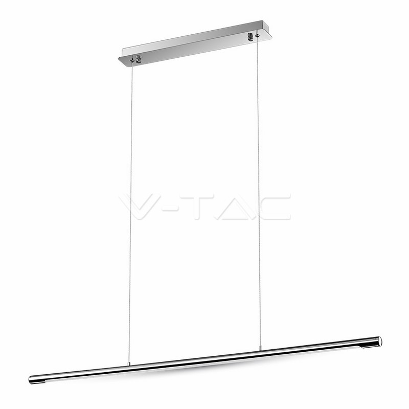 ¬[VZ7780] LÁMPARA DE TECHO CON SOPORTE COLGANTE DISEÑO 18W CROMO 4000K