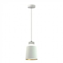 ¬[VZ7858] LÁMPARA COLGANTE LED 7W (ACRÍLICO) CUBIERTA BLANCA Ø120 4000K