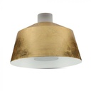 ¬[VZ7860] LÁMPARA DE TECHO COLGANTE LED 7W (ACRÍLICO) CUBIERTA ORO Ø250 4000K