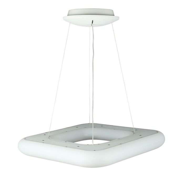 ¬[VZ7928] LÁMPARA LED 80W COLGANTE DE DISEÑO CUADRADO 750 X 750 REGULABLE CCT