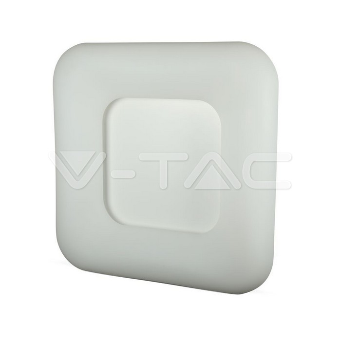 ¬[VZ7942] PLAFÓN LED 40W DE SUPERFICIE CUERPO BLANCO CUADRADO CCT