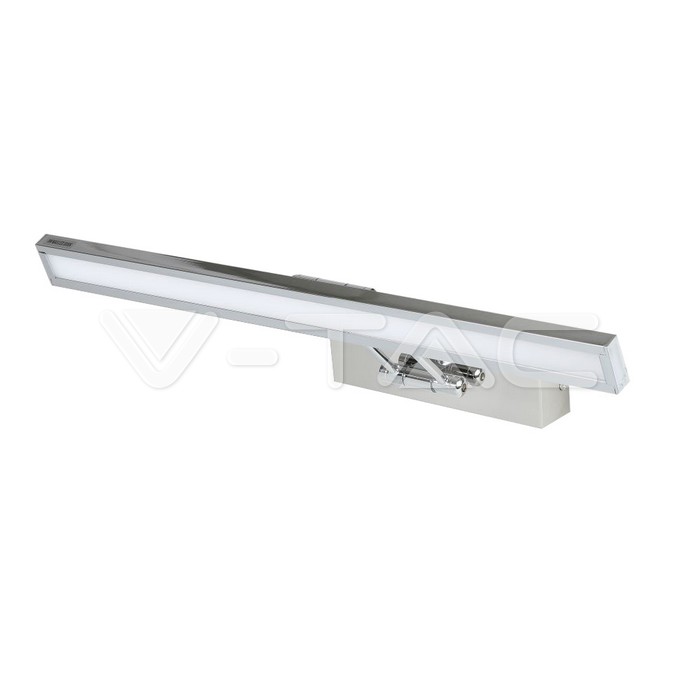 ¬[VZ7968] LÁMPARA PARA CUADRO/ESPEJO 8W LED CROMO 3000K