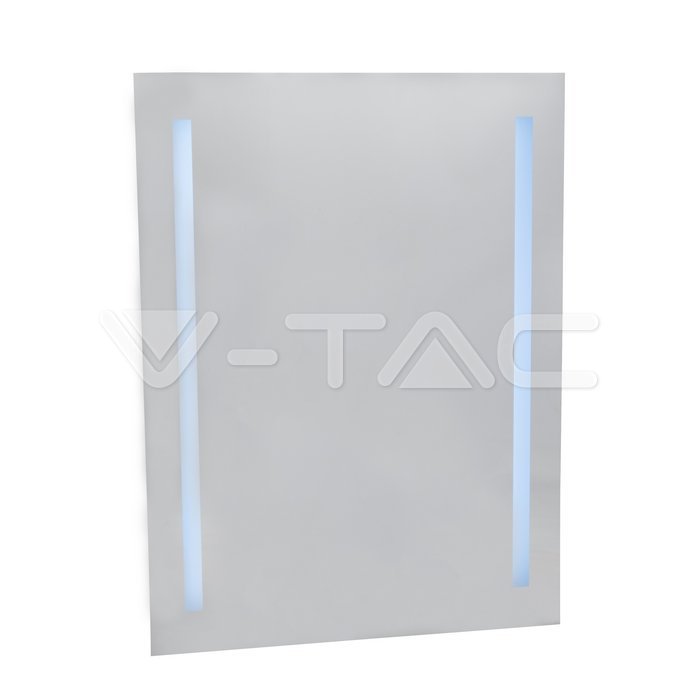 ¬[VZ80942] ESPEJO DE LED 7W RECTANGULAR+ CALENTADOR ANTINIEBLA 31W IP44 6400K
