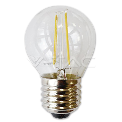 ¬[VZ8522] BOMBILLA LED 2W FILAMENTO E27 G45 2700K