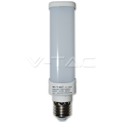 ¬[VZ8598] BOMBILLA LED 10W E27 PL BLANCO 6000K