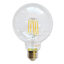 ¬[VZ8610] BOMBILLA LED 6W FILAMENTO PATENT E27 G95 2700K