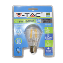 ¬[VZ8664] BOMBILLA LED 6W FILAMENTO E27 A60 2700K