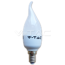 ¬[VZ8704] BOMBILLA LED 6W E14 TIPO VELA FORMA DE LLAMA 4000K