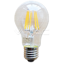 ¬[VZ8726] BOMBILLA LED 8W FILAMENTO E27 A60 2700K