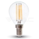 ¬[VZ8788] BOMBILLA LED V-TAC E14 P45 4W FILAMENT 400LM 2700K