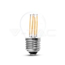 ¬[VZ8790] BOMBILLA LED 4W FILAMENTO E27 G45 REGULABLE 2700K