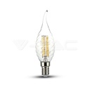 ¬[VZ8816] BOMBILLA LED V-TAC E27 A60 8W FILAMENT 800LM 4000K
