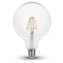 ¬[VZ8848] BOMBILLA LED 10W FILAMENTO E27 G125 6400K