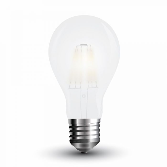¬[VZ8964] BOMBILLA LED V-TAC E27 A60 6W FILAMENT 660LM 6400K