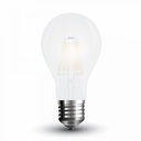 ¬[VZ8964] BOMBILLA LED V-TAC E27 A60 6W FILAMENT 660LM 6400K