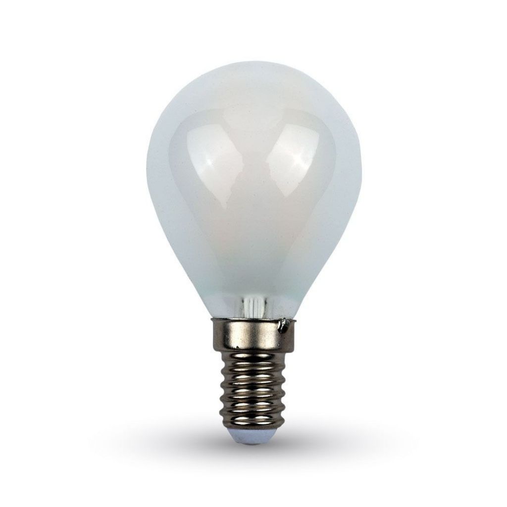 ¬[VZ89882] BOMBILLA LED V-TAC E14 P45 4W FILAMENT 400LM 300° 6400K