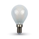 ¬[VZ89882] BOMBILLA LED V-TAC E14 P45 4W FILAMENT 400LM 300° 6400K