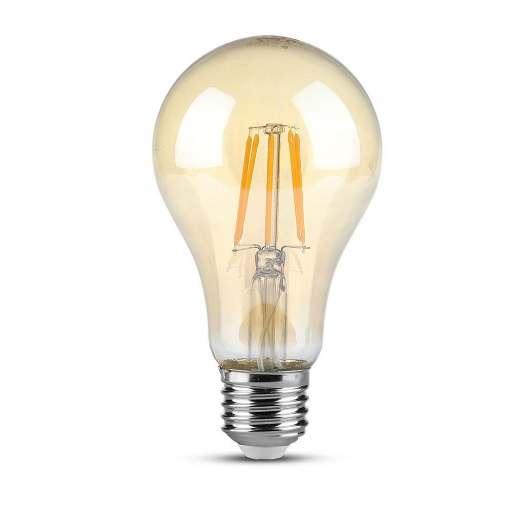 ¬[VZ8996] BOMBILLA LED V-TAC E27 A60 4W FILAMENT 350LM 2200K