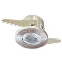 ¬[VZ9028] DOWNLIGHT LED 1W REDONDO MINI ALUMINIO 3000K
