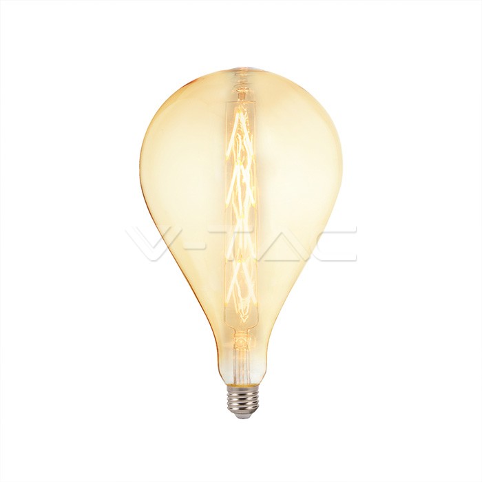 ¬[VZ91282] BOMBILLA LED V-TAC E27 G165 8W FILAMENT 620LM 2200K