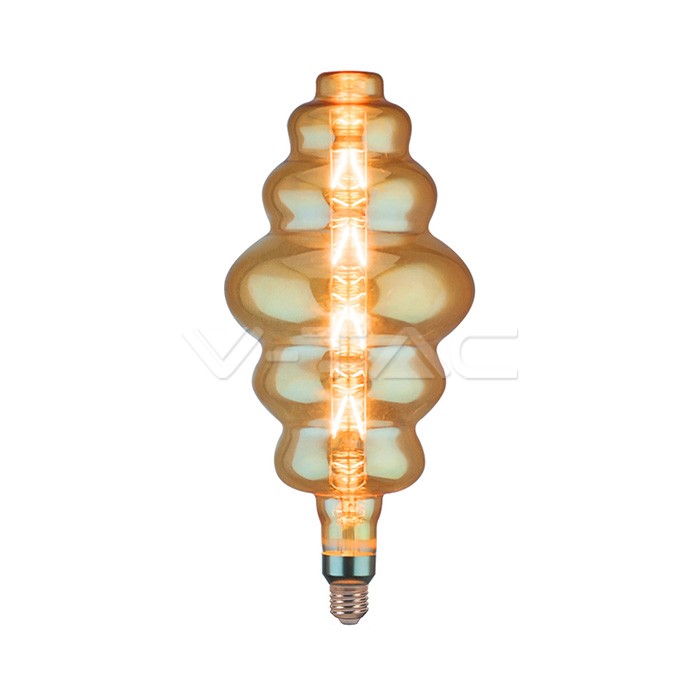 ¬[VZ91322] BOMBILLA LED V-TAC E27 S180 8W FILAMENT 620LM 2200K