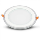 ¬[VZ9480] DOWNLIGHT LED 6W CRISTAL REDONDO 2700K