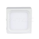 ¬[VZ9604] PLAFÓN LED 8W DE SUPERFICIE CUADRADO 2700K