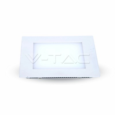 ¬[VZ9638] DOWNLIGHT LED 8W CUADRADO CUERPO BLANCO 4000K