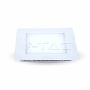 ¬[VZ9650] DOWNLIGHT LED 15W CUADRADO CUERPO BLANCO 4000K