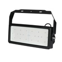 ¬[VZ988] PROYECTOR LED 250W PRO CHIP SAMSUNG 120LM/W CON DRIVER MEAN WELL COLOR NEGRO Y AZUL REGULABLE IP65 120° 4000K 