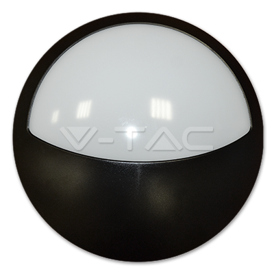 ¬[VZ9938] PLAFÓN LED 12W CUERPO NEGRO IP54 4000K