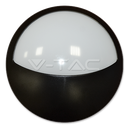 ¬[VZ9938] PLAFÓN LED 12W CUERPO NEGRO IP54 4000K
