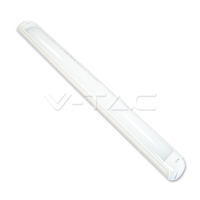 ¬[VZ9958] PANTALLA LED 32W 120CM CUERPO BLANCO 6000K