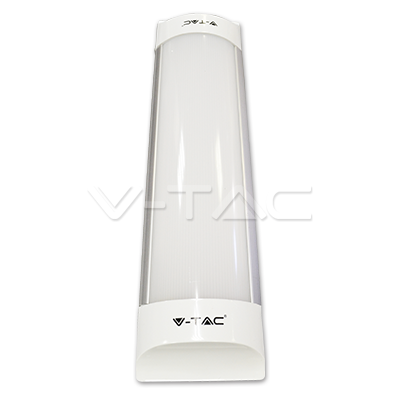 ¬[VZ9978] PANTALLA LED 10W 30CM CUERPO BLANCO 6000K