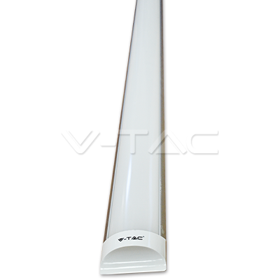 ¬[VZ9982] PANTALLA LED 20W ALUMINIO 60CM CUERPO BLANCO 4500K