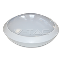 ¬[VZ9992] PLAFÓN LED 12W IP54 CUERPO BLANCO REDONDO CUERPO BLANCO 6000K
