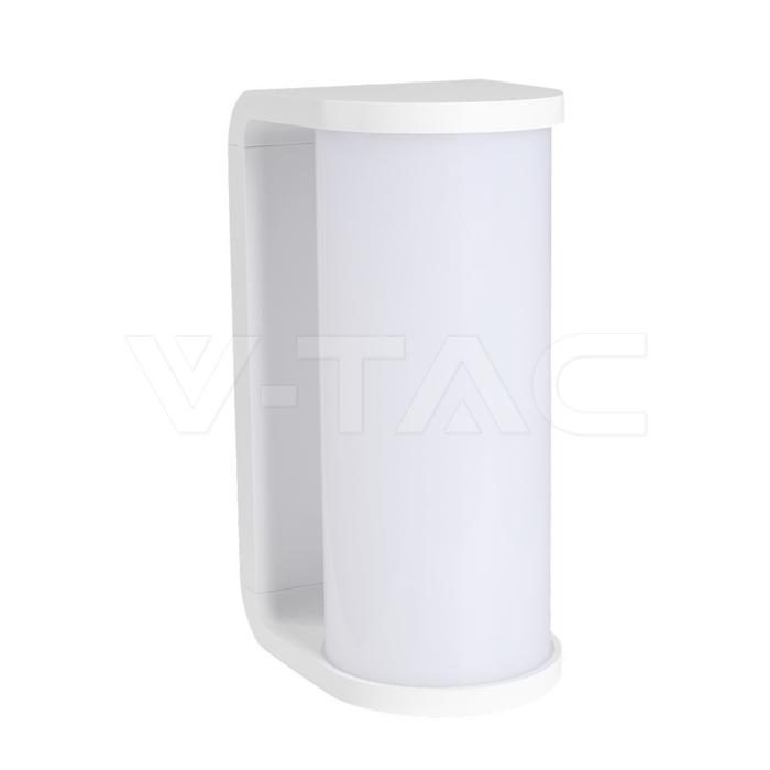 [VQ226237591] APLIQUE DE PARED LED 12W CUERPO BLANCO CCT IP65
