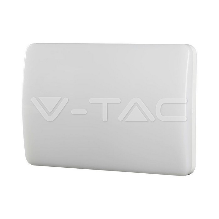 [VQ226234221] APLIQUE RÓTULO IDENTIFICATIVO LED 12W SAMSUNG CHIP IK10 CUERPO BLANCO CCT IP65