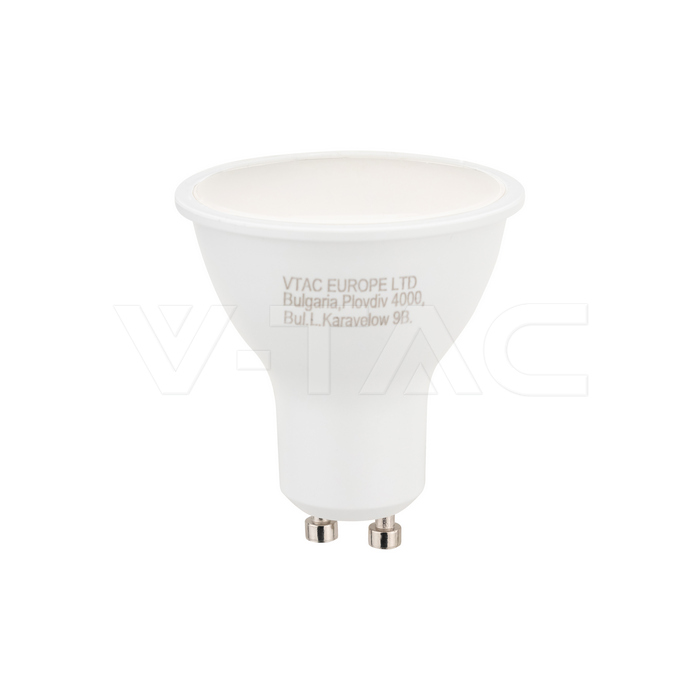 [VQ2262129881] BOMBILLA LED V-TAC GU10 PAR16 2,9W SMD 250LM 100° 50X56.5MM 4000K
