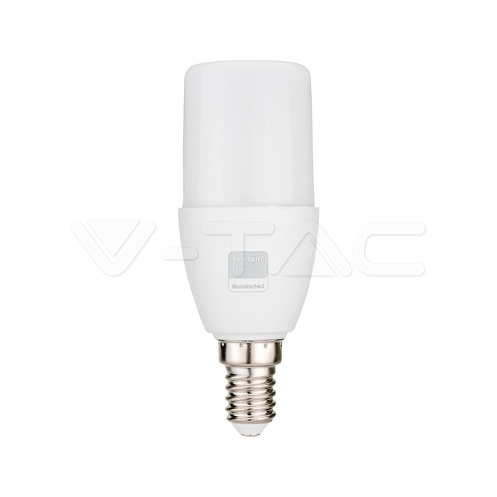 [VQ226212681] BOMBILLA LED V-TAC E14 T37 7.5W CHIP SAMSUNG 660LM 230° 37X100MM 4000K