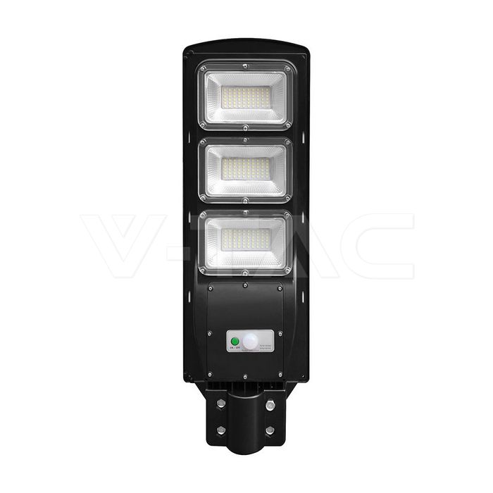 [VQ226955341] FAROLA LED SOLAR 12W CUERPO NEGRO 6000K