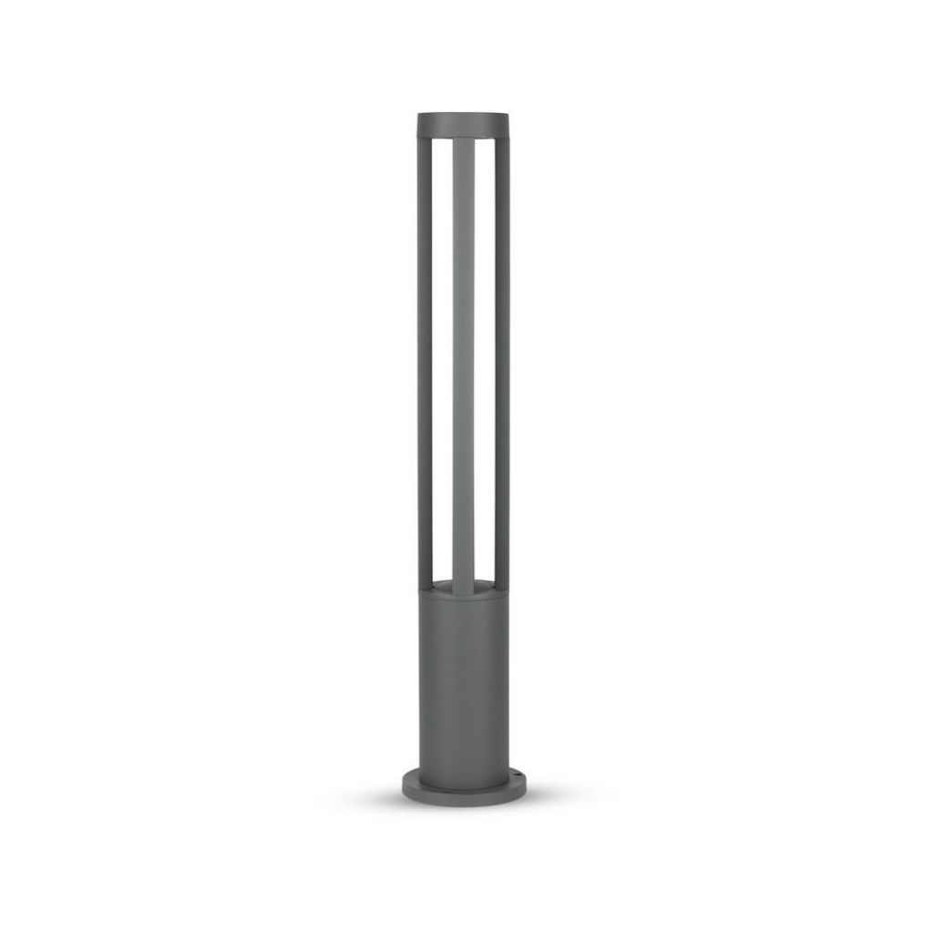 [VQ2262183281] BALIZA DE JARDÍN LED 10W CUERPO GRIS 80CM 3000K